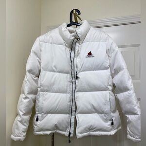 Skate Canada North End White Ladies Puffer Jacket size 3XL